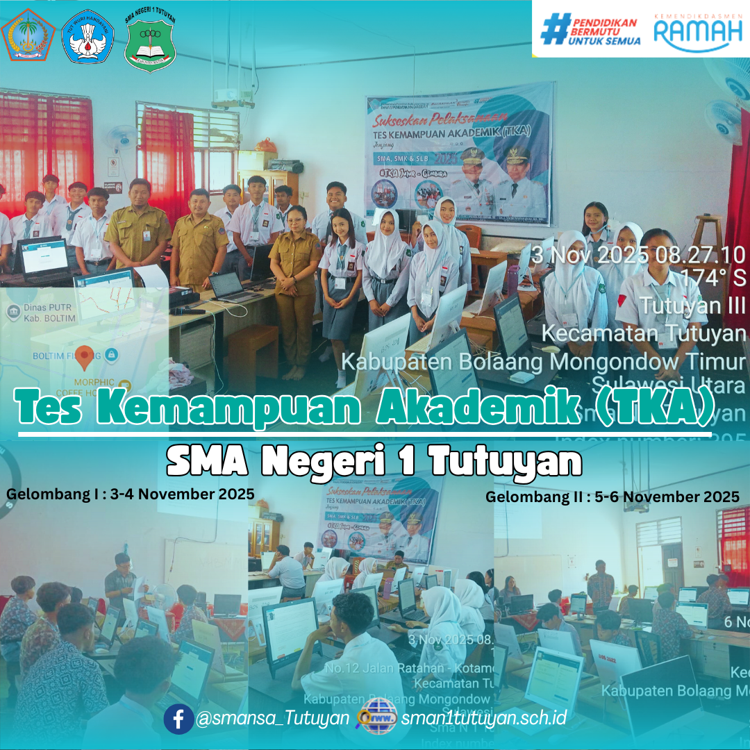 Thumbnail SMAN 1 Tutuyan Sukses Gelar Tes Kemampuan Akademik (TKA) 2025